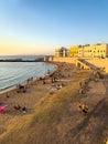 Gallipoli Puglia Salento Italy. La Purita\' Beach Royalty Free Stock Photo